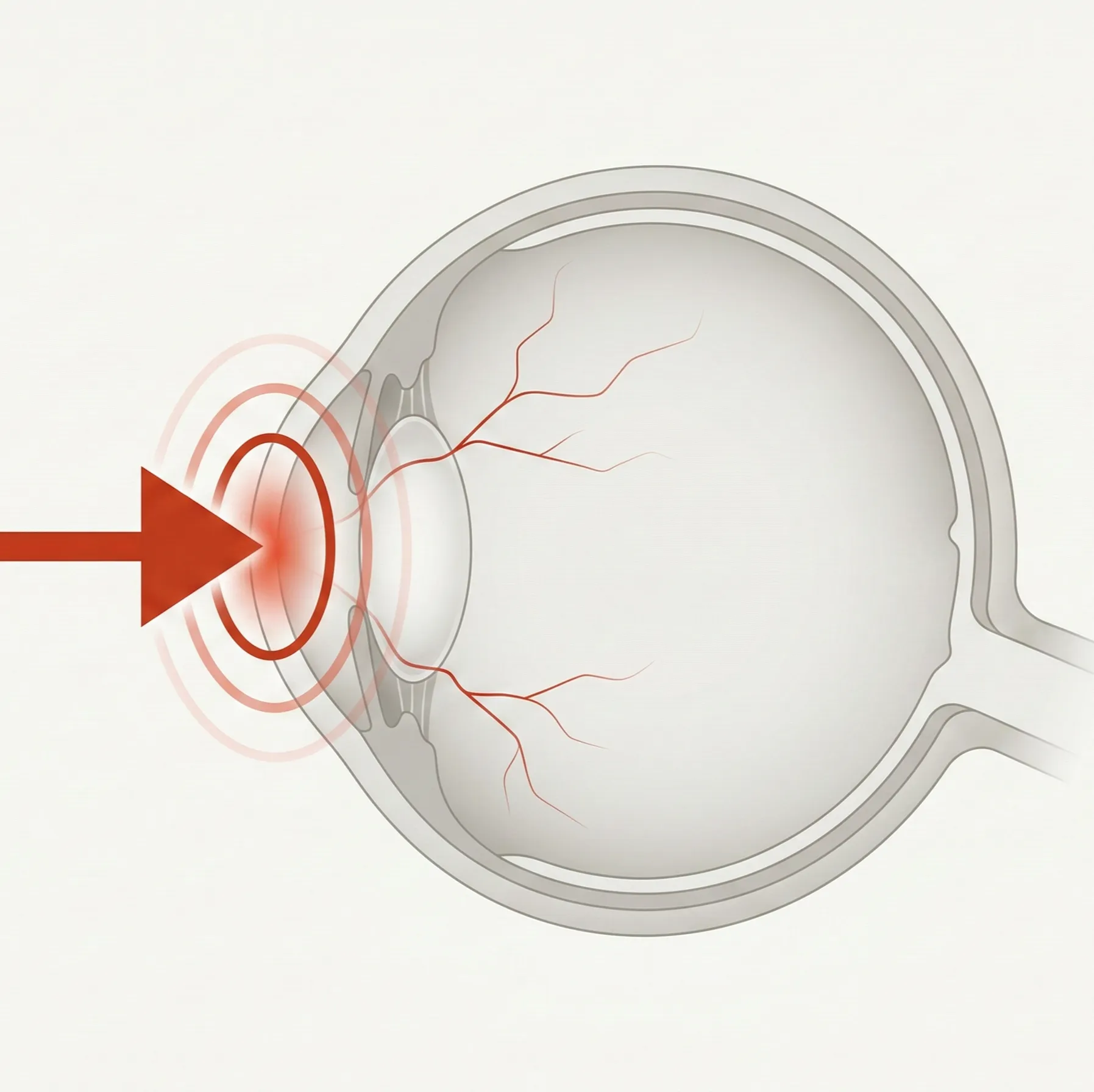 眼外傷の参考画像